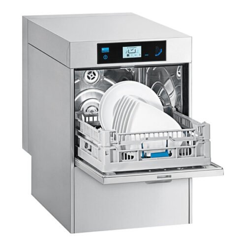 Meiko M-iClean US Comfort Air High Temperature Undercounter Glass Washer with Heat Recovery - 208-230V, 3 Phase