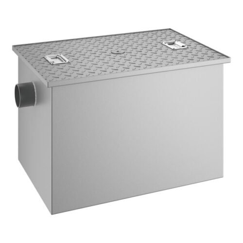Regency 50 lb. 25 GPM Grease Trap with 3" Non-Threaded Connections - PDI Certified
