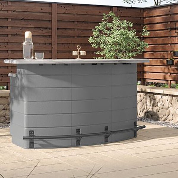 Suncast BMEB2500D Oasis 78" Outdoor Bar 2 Suncast BMEB2500D Oasis 78" Outdoor Bar - Image 2