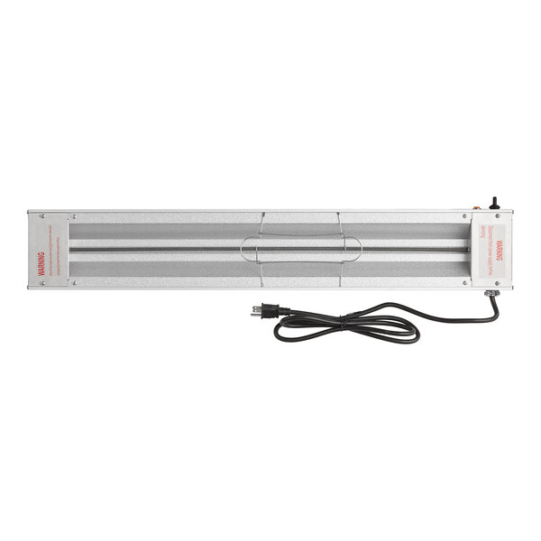 ServIt 36" Strip Warmer with Single Toggle Control and Cord - 120V, 850W 4 ServIt 36" Strip Warmer with Single Toggle Control and Cord - 120V, 850W - Image 4