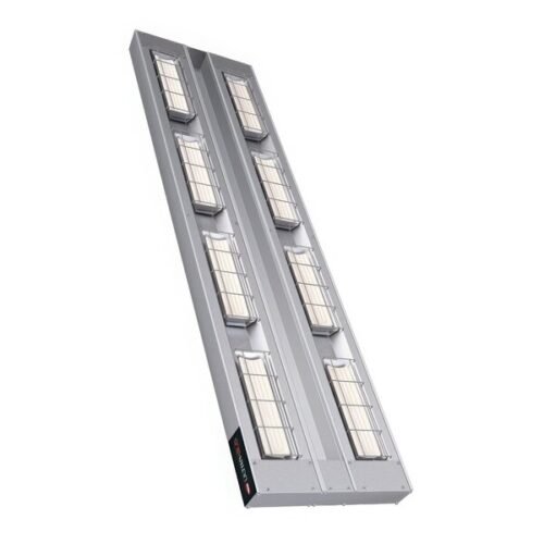 Hatco UGA-54D Ultra-Glo 54" Dual Ceramic Infrared Strip Food Warmer with Remote Controls - 208V, 2,940W