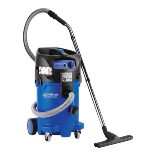 Nilfisk ATTIX 50-01 PC 12 Gallon Wet / Dry Vacuum with 6-Piece Tool Kit - 120V