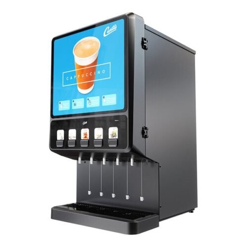 Curtis Next Generation PCNG5300 Primo Cappuccino Dispenser with 5 Hoppers and Lift Door - 120V