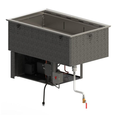 Vollrath FC-4CP-04120-FA Four Pan Forced Air Drop-In Cold Food Well - 120V