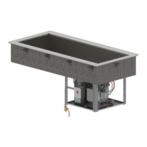 Vollrath FC-4CP-04120-R Four Pan Refrigerated Drop-In Cold Food Well - 120V