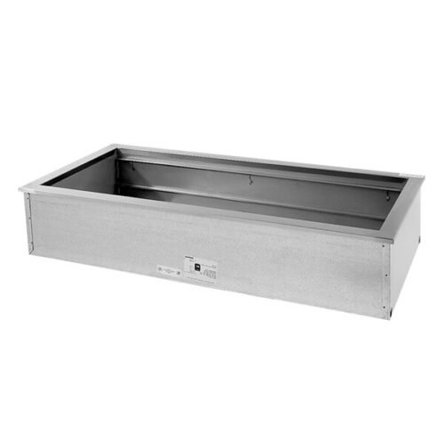 Delfield N8068N Narrow Three Pan Drop-In Ice-Cooled Food Well