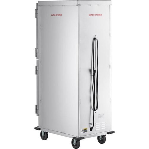 Avantco HTI-1836DS Full Size Insulated Heated Holding Cabinet with Solid Dutch Doors - 120V