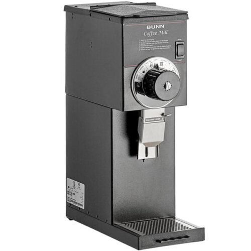 Bunn 22104.0000 G1 HD 1 lb. Black Bulk Coffee Grinder
