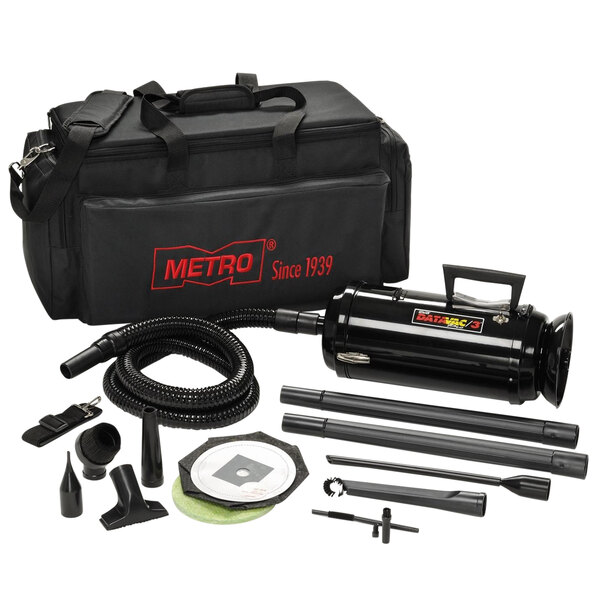 MetroVac MDV-2TCA Datavac Pro Series Handheld Toner Vacuum Cleaner with Attachment Kit and Carrying Case - 1.17 hp 1 MetroVac MDV-2TCA Datavac Pro Series Handheld Toner Vacuum Cleaner with Attachment Kit and Carrying Case - 1.17 hp