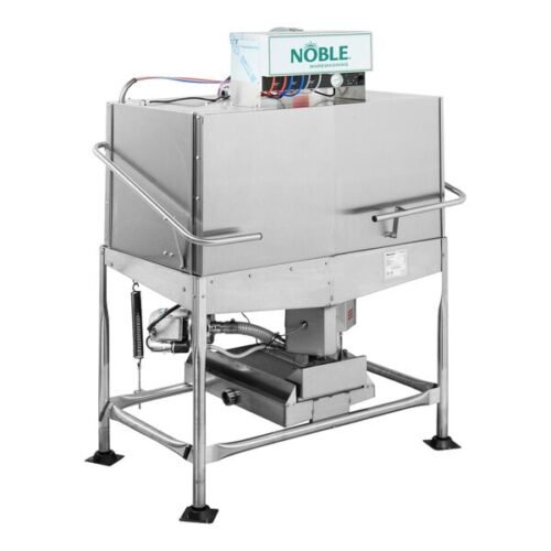 Noble Warewashing II Double Rack Low Temperature Corner Dishwasher - Right Side, 115V