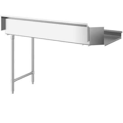 Regency 16 Gauge 5' Clean Dish Table - Right Drainboard
