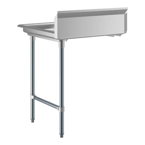Steelton 3' Right Side 18-Gauge Stainless Steel Clean Dishtable
